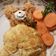 Cooksnap Ummay Salma semasa beliau membuat Teddy bear omurice - Japanese ketchup fried rice with omelette 🧸💝.
