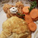 Cooksnap Ummay Salma semasa beliau membuat Teddy bear omurice - Japanese ketchup fried rice with omelette 🧸💝.
