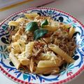 Cooksnap de Cael Horta quando cozinhou Penne & Shimeji.