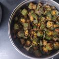 Pinal Patel's cooksnap of when they made ભીંડા નું શાક (Bhinda Shak Recipe In Gujarati).