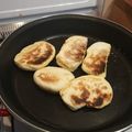 El cooksnap de Trisia cuando hizo Pan de leche rellena de nocilla en el sartén.
