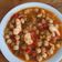 El cooksnap de Julián cuando hizo Guiso Marinero de garbanzos con langostinos.