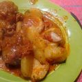 El cooksnap de Yamila cuando hizo Pollo a la portuguesa.