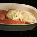 scubaholli's cooksnap of when they made Baked Salmon with Sour Cream Topping.