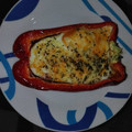 El cooksnap de Fernando Villegas Huertas cuando hizo Pimientos rojos rellenos de queso con huevo.