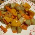 El cooksnap de Carla Garcia Alonso cuando hizo Verduras al horno.