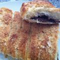 El cooksnap de Marieta cuando hizo Hojaldre relleno de Nocilla y almendras.