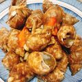 姚佩妘 的 蒜香椒鹽鳳螺 cooksnap
