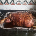 El cooksnap de Ledys Gonzalez cuando hizo Pernil de cerdo a la colombiana.