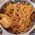کوک اسنپ طاهره خانم بعد از امتحان کردن ماکارانی با لوبیاسبز محشر شد😋😋😋.