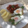 El cooksnap de Equipo Cookpad cuando hizo Huevitos fritos en rueditas de pimentón.