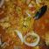 El cooksnap de Viviana Elizabeth Dreer cuando hizo Mariscos en salsa de tomate con arroz en olla de barro.