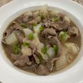 Cooksnap dari nansie untuk resep Semur Lobak Sapi ala Jepang