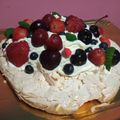 El cooksnap de Julieta Niz cuando hizo 🇳🇿 PAVLOVA (Nueva Zelanda).