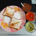 Bhavnaben Adhiya 's cooksnap of when they made વૅજ ચીઝ ગ્રીલ સેન્ડવીચ.