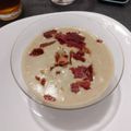 El cooksnap de tusky18 cuando hizo Chupito de alcachofas con jamón ibérico.