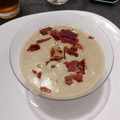 El cooksnap de tusky18 cuando hizo Chupito de alcachofas con jamón ibérico.