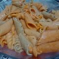 El cooksnap de Anna Bella alias Moni Argento cuando hizo Fideos con salsa rosa BC.