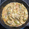El cooksnap de Jordi Laporta cuando hizo Alcachofas en salsa.
