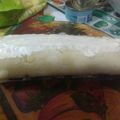 El cooksnap de Yanina Arevalo cuando hizo Arrollado de papas o pata enyesada.