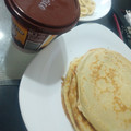 El cooksnap de Daiana Baez cuando hizo Panqueques con Dulce de Leche.