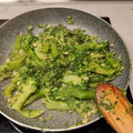 El cooksnap de Maria Mesa cuando hizo Brócoli a la catalana.