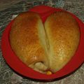 Cooksnap από tahitian στη συνταγή Ψωμάκι με ιαπωνική ζύμη στη φόρμα και nutela
