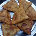 Midhat Jalil's cooksnap of when they made Mini samosa (one bite samosa).