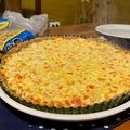El cooksnap de Monserrat Araya cuando hizo Quiche de pollo.
