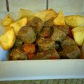 El cooksnap de CocinarParaCuatro cuando hizo Carne gobernada a la asturiana.