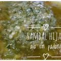 Cooksnap dari Kartika Kartika untuk resep Sambel Ijo ala RM. padang #PR_RecookRancakBana