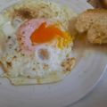 Naila Asif's cooksnap of when they made Half fry egg.
