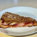 Kazinczy Valéria Cooksnap-ja, amikor elkészítette a(z) Morzsás szilvás pite habkönnyű tésztával receptet.