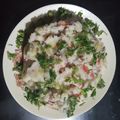 Rekha Vora's cooksnap of when they made વેજીટેબલ ઉપમા (Vegetable Upma Recipe In Gujarati).