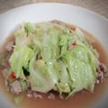 รูป Cooksnap ของ Yui.song เมื่อเขาทำ สามชั้นผัดกะหล่ำ