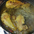 El cooksnap de Jhonatan Giraldo Gutièrrez cuando hizo Pollo en salsa sin gluten.