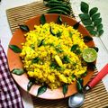 Nasim Panjwani's cooksnap of when they made બટાકા પૌવા (Batata poha recipe in Gujarati).