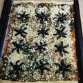 El cooksnap de Antonia Indurain Rubi cuando hizo Pizza de carne picada con arañas para Halloween.