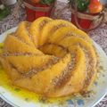 کوک اسنپ نفس زالپور بعد از امتحان کردن کیک باقلوای مغزدار.