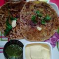 kavita goel का कुकस्नैप जब उन्होंने आलू का पराठा (aloo ka paratha recipe in Hindi) बनाया था।