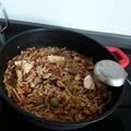 El cooksnap de Sonia cuando hizo Fideuá.