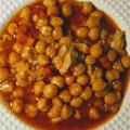 El cooksnap de isa24 cuando hizo Pisto de bacalao con garbanzos.