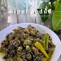 Cooksnap 0h Hana !! semasa beliau membuat Siput Sedut Masak Lemak Cili Padi.