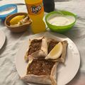 Nalushi's cooksnap of when they made Teigtaschen mit Fleisch gefüllt (Sfiha aus Baalbek).