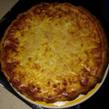 El cooksnap de Robledo cuando hizo Quiche de jamón y queso.