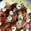 El cooksnap de josbor cuando hizo Ensalada de lentejas y salmón.