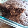 El cooksnap de silvina cuando hizo Brownie de lentejas y algarroba.