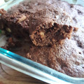 El cooksnap de silvina cuando hizo Brownie de lentejas y algarroba.