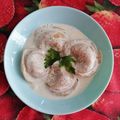 El cooksnap de Regina Hernandez cuando hizo Agnolotis de zapallo y muzzarella.