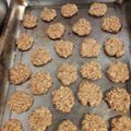 El cooksnap de Leticia Sicco Villar cuando hizo Cookies banana y avena.